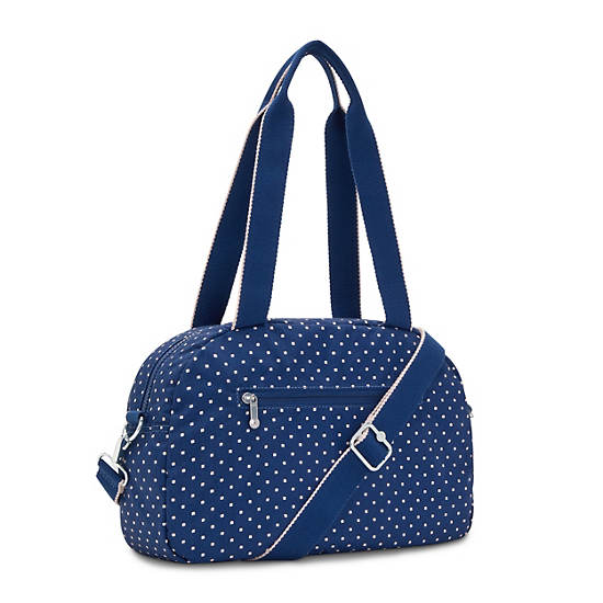 Sacs À Bandoulière Kipling Cool Defea Classiche Printed Bleu | FR 1826KO